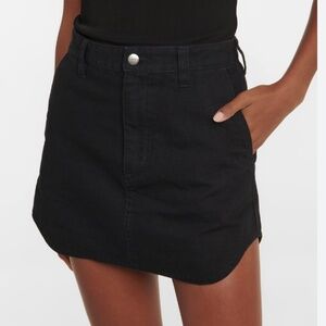 Wardrobe NYC x Carhartt in L but mini skirt fits like a M see measurements